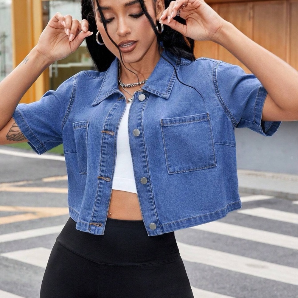 Stylish Blue Denim Jacket